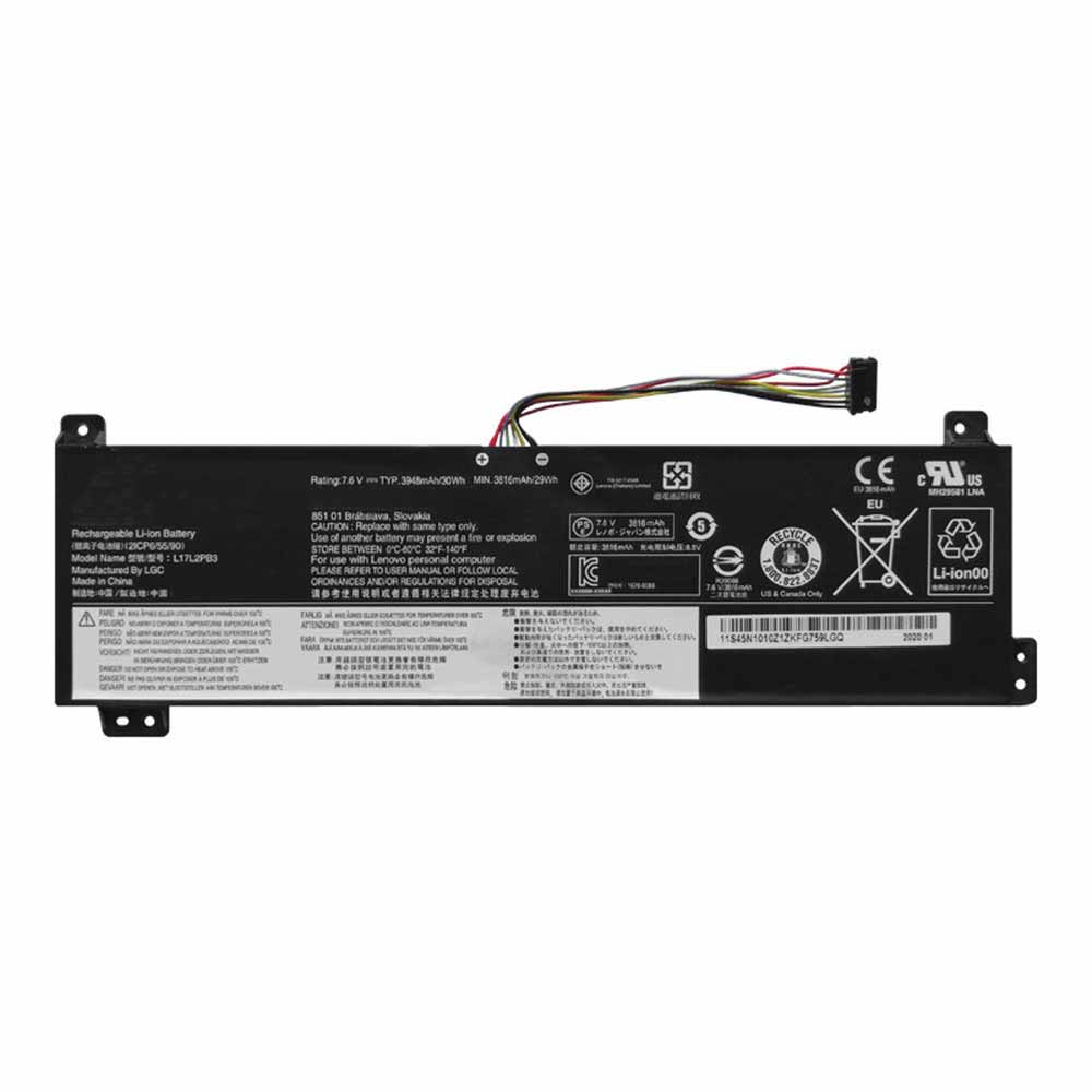 Batería para LENOVO L12L4A02-4INR19/lenovo-l17m2pb3